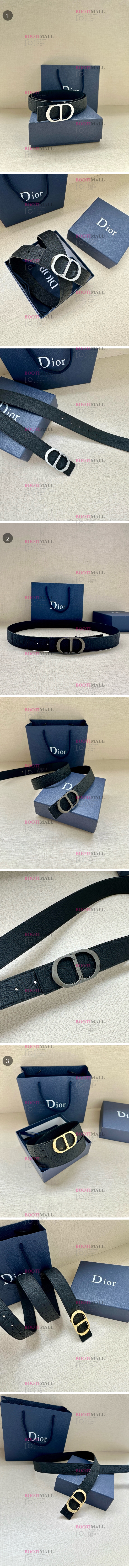 Dior 디올 2024 벨트 폭 3.5cm (3색) (7월) 1