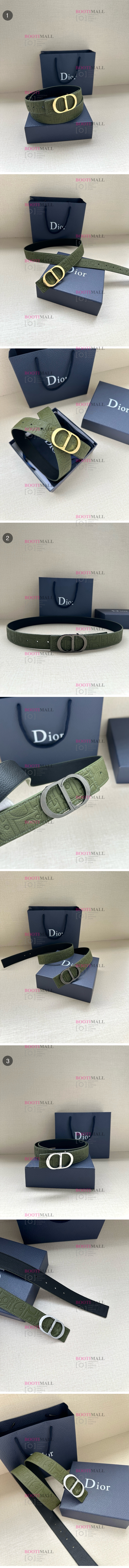 Dior 디올 2024 벨트 폭 3.5cm (3색) (7월) 1