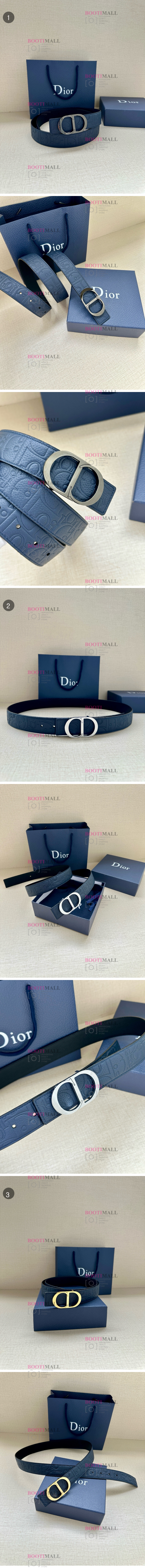 Dior 디올 2024 벨트 폭 3.5cm (3색) (7월) 1
