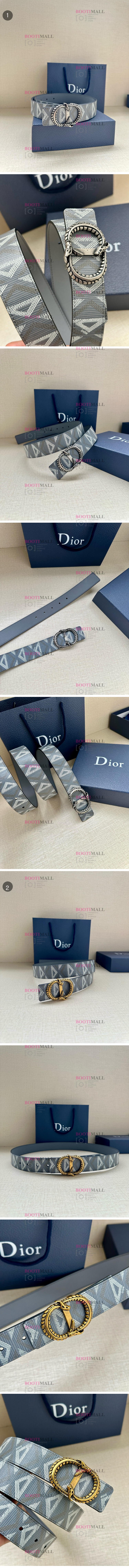 Dior 디올 2024 벨트 폭 3.5cm (2색) (8월) 1