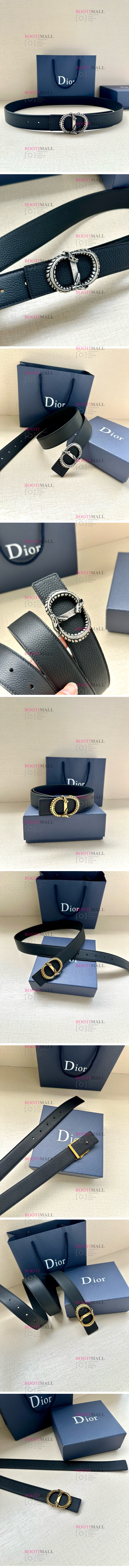 Dior 디올 2024 벨트 폭 3.5cm (금장,은장) (9월) 1