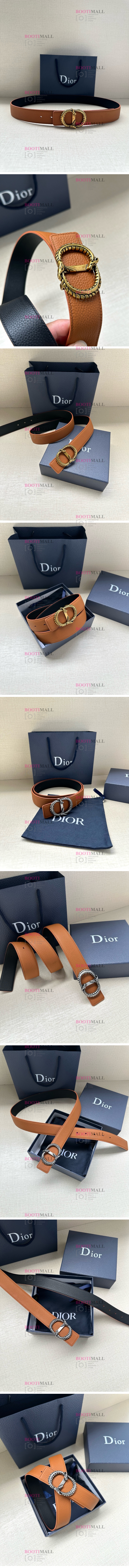 Dior 디올 2024 벨트 폭 3.5cm (금장,은장) (9월) 1