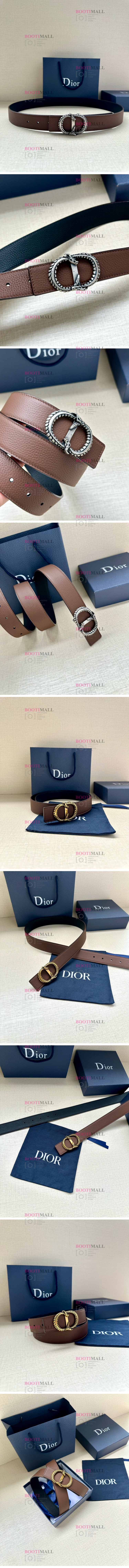 Dior 디올 2024 벨트 폭 3.5cm (금장,은장) (9월) 1