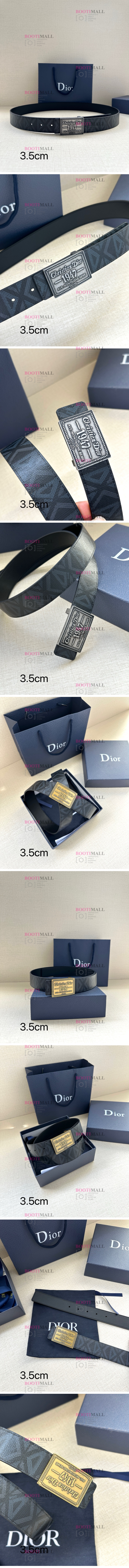 Dior 디올 2024 벨트 폭 3.5cm (금장,은장) (11월) 1