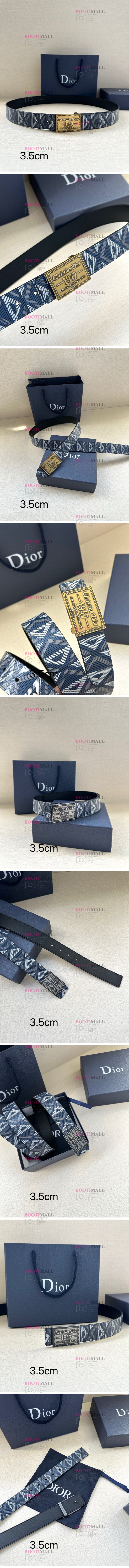 Dior 디올 2024 벨트 폭 3.5cm (금장,은장) (11월) 1