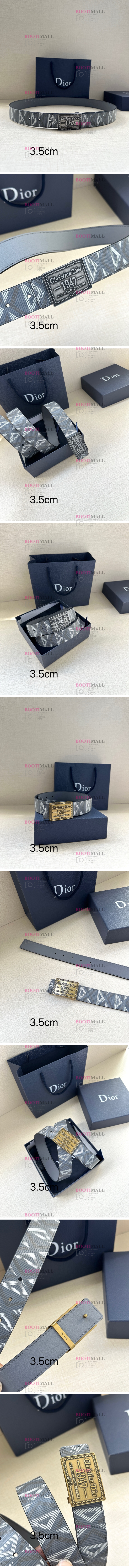 Dior 디올 2024 벨트 폭 3.5cm (금장,은장) (11월) 1
