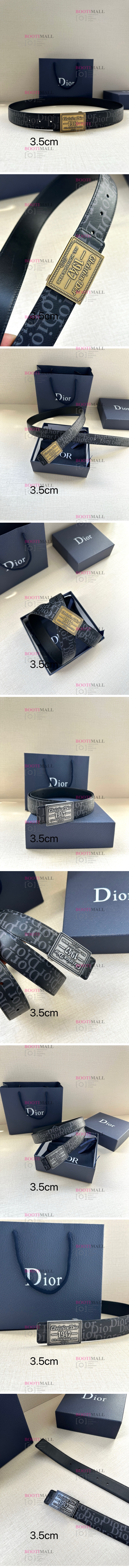 Dior 디올 2024 벨트 폭 3.5cm (금장,은장) (11월) 1