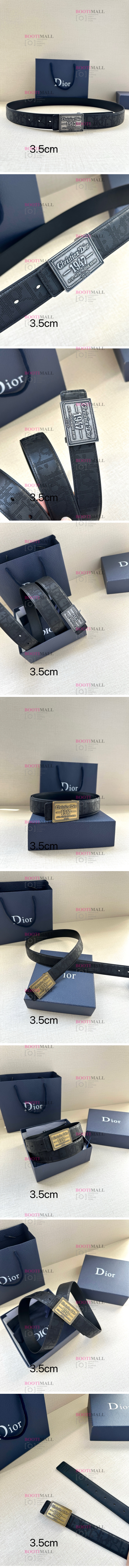 Dior 디올 2024 벨트 폭 3.5cm (금장,은장) (11월) 1