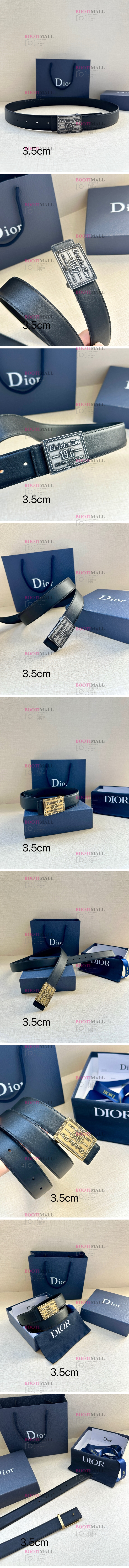 Dior 디올 2024 벨트 폭 3.5cm (금장,은장) (11월) 1
