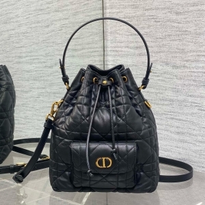 Dior 디올 2025 Caro 스몰 버킷백 24CM