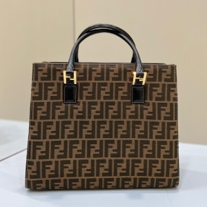 FENDI 펜디 2023 FF 자카드 토트백 35cm