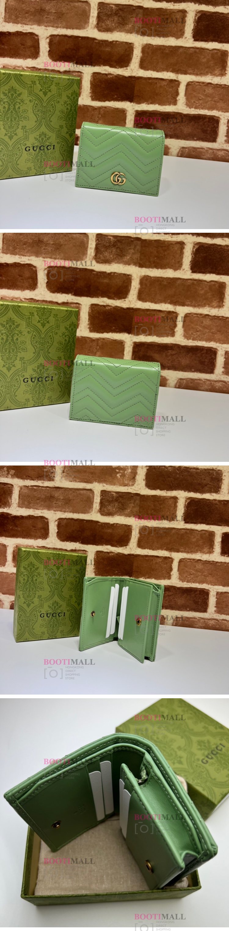 466492 11cm 카드지갑 구찌