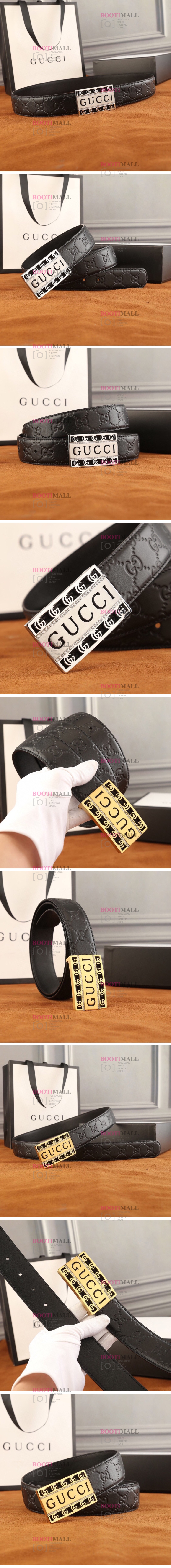 GUCCI 구찌 2023 벨트 폭 3.8cm (금장,은장) 1