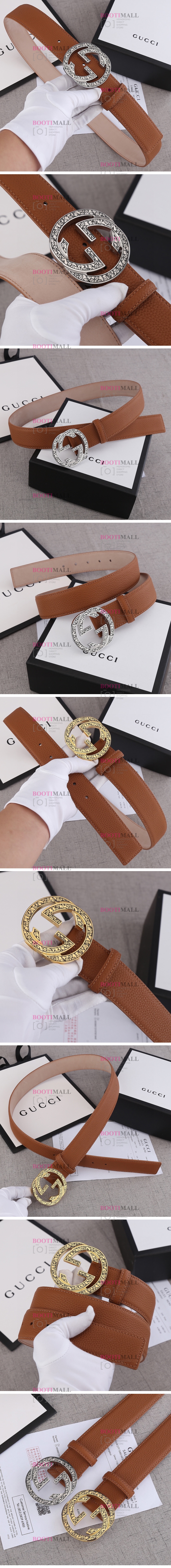 GUCCI 구찌 2023 벨트 폭 4cm (금장,은장) 1
