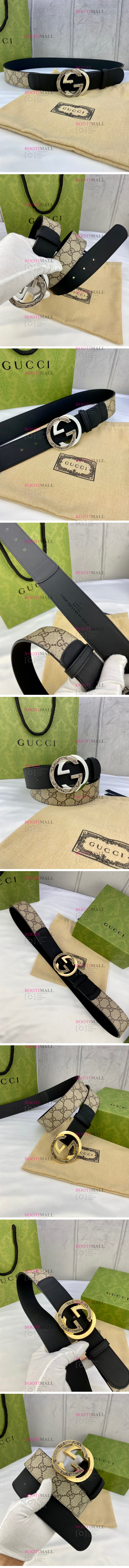 GUCCI 구찌 2023 벨트 폭 4cm (금장,은장) 1