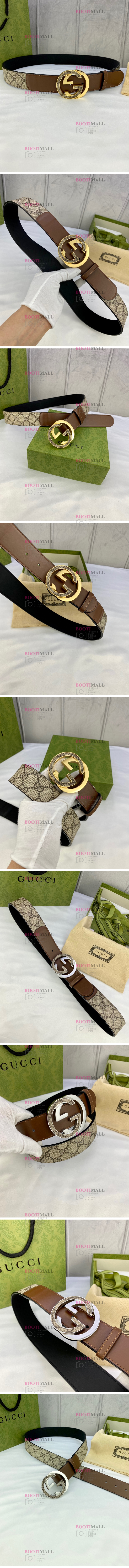 GUCCI 구찌 2023 벨트 폭 4cm (금장,은장) 1