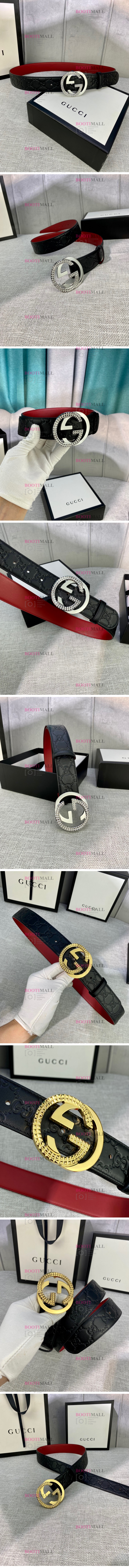 GUCCI 구찌 2023 벨트 폭 4cm (금장,은장) 1