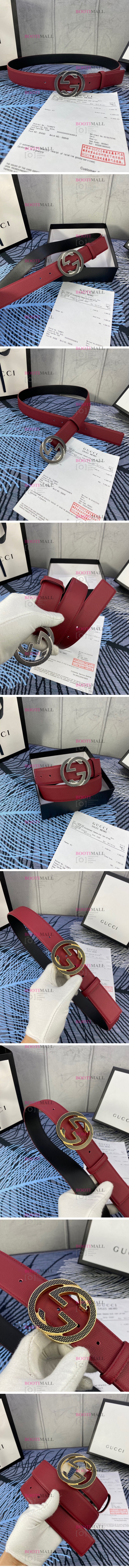 GUCCI 구찌 2023 벨트 폭 4cm (금장,은장) 1