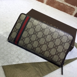 GUCCI 구찌 2023 GG 슈프림 웹 파우치 28.5cm (2색) 598234 1