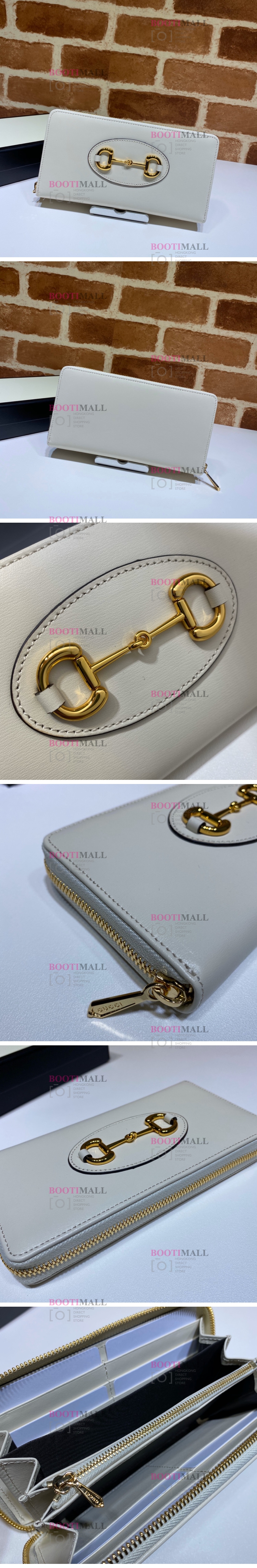 GUCCI 구찌 2022 1955 홀스빗 지퍼 장지갑 19cm 621889 1