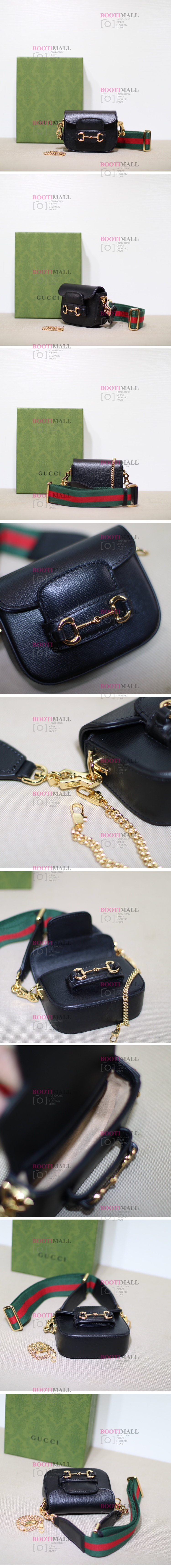 GUCCI 구찌 2022 홀스빗 1955 스트랩 지갑 12cm 699760 1