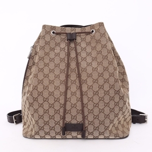 Gucci 구찌 2023 GG 드로스트링 백팩 34CM