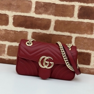 Gucci 구찌 2024 GG 마몽 마틀라세 미니백 22CM