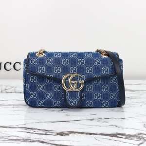 Gucci 구찌 2024 GG 마몽 숄더백 26CM