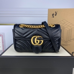 Gucci 구찌 2024 GG 마몽 마틀라세 미니백 22CM