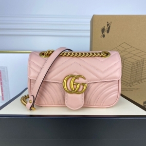 Gucci 구찌 2024 GG 마몽 마틀라세 미니백 22CM