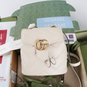 Gucci 구찌 2024 GG 마몽 미니 백팩 20CM