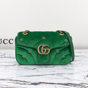 Gucci 구찌 2023 GG 마몽 마틀라세 숄더백 / 26CM