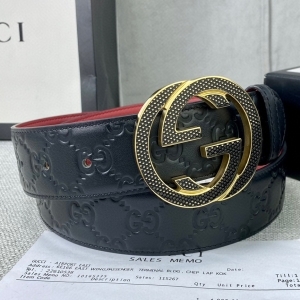Gucci 구찌 2023 벨트 폭 4cm (2색)