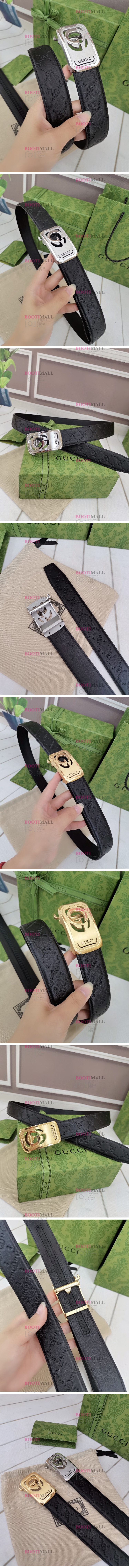 Gucci 구찌 2023 벨트 폭 3.5cm (금장,은장) 1