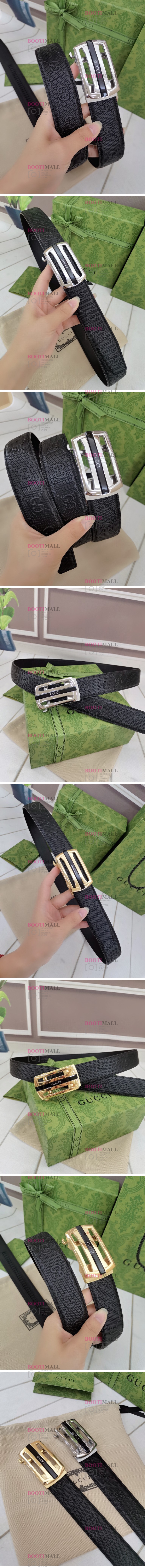 Gucci 구찌 2023 벨트 폭 3.5cm (금장,은장) 1