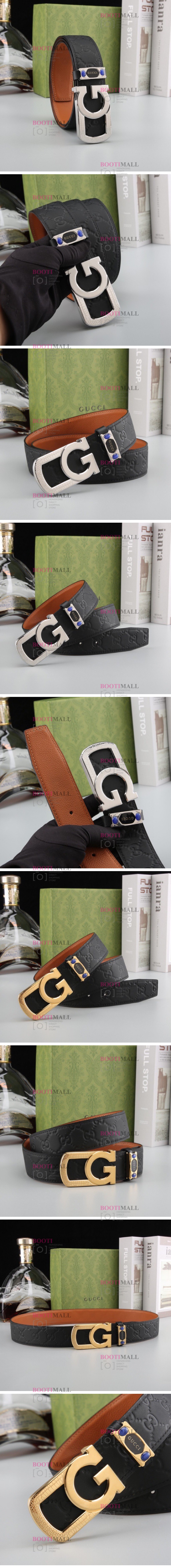 Gucci 구찌 2023 벨트 폭 3.8cm (금장,은장) 1