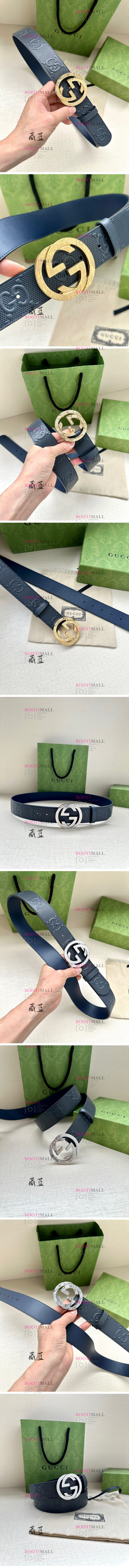 Gucci 구찌 2023 벨트 폭 4cm (금장,은장) 1