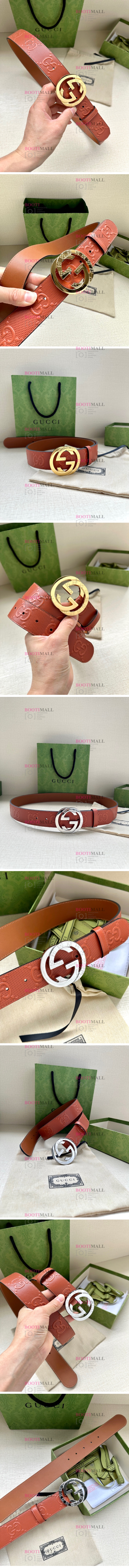 Gucci 구찌 2023 벨트 폭 4cm (금장,은장) 1