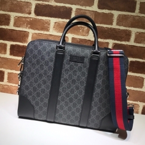 Gucci 구찌 2024 GG 수프림 브리프 케이스 36CM