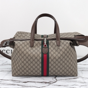 Gucci 구찌 2024 GG 수프림 더플백 45CM