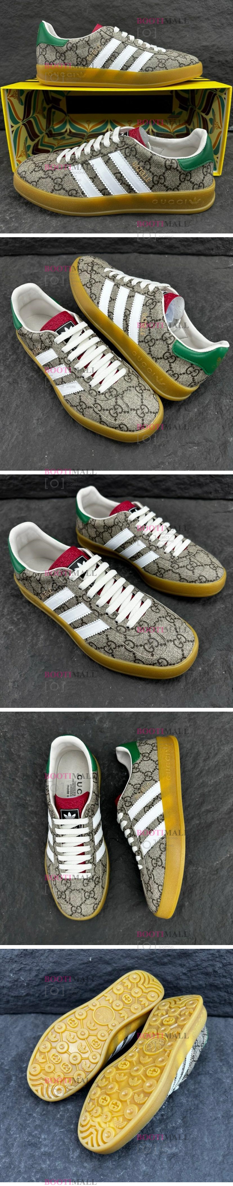 Gucci ADIDAS 구찌 아디다스 2023 콜라보 레더 미니백 20.5cm (2색) 727791 1