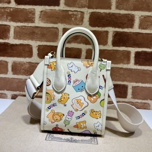 Gucci 구찌 2023 애니멀 프린트 미니 토트백 699406 20CM