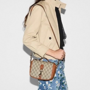Gucci 구찌 2024 GG 엠블럼 미니 숄더백 20CM