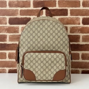 Gucci 구찌 2025 GG 엠블럼 미디엄 백팩 41CM