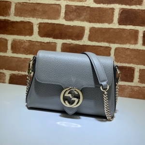 Gucci 구찌 2023 인터로킹 GG 체인 숄더백 607720 22CM