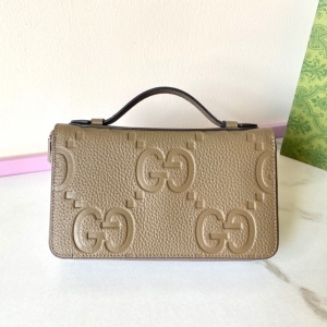 Gucci 구찌 2023 점보 GG 트래블 도큐먼트 케이스 751760 21.5CM