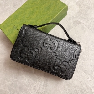 Gucci 구찌 2023 점보 GG 트래블 도큐먼트 케이스 21.5cm