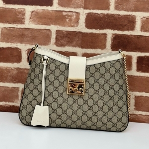 Gucci 구찌 2024 패들락 GG 미디엄 숄더백 32.5CM