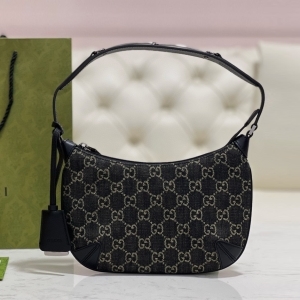 Gucci 구찌 2024 홀스빗 슬림 스몰 숄더백 24CM