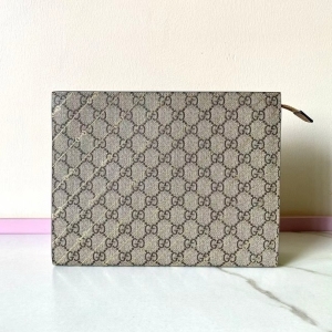 Gucci 구찌 2024 홀스빗 프린트 파우치 26CM